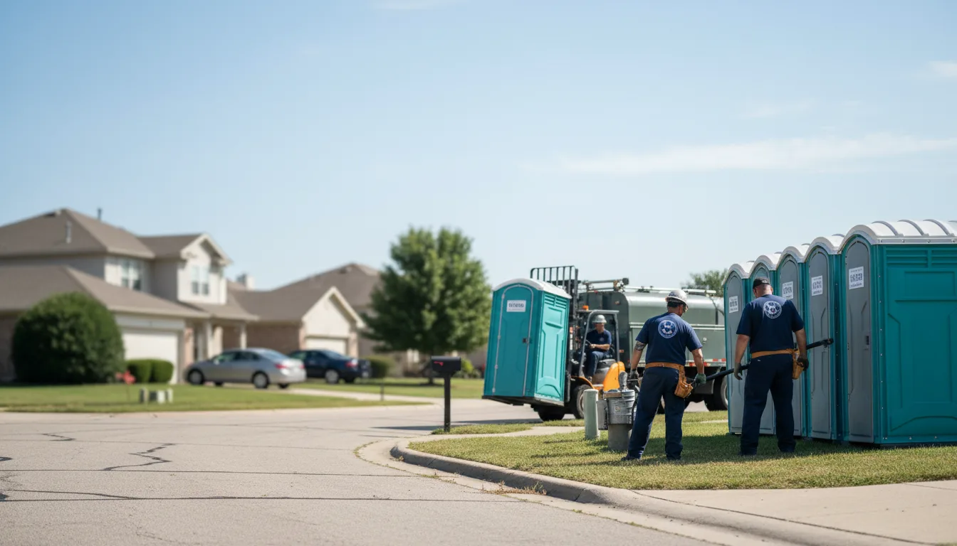 Porta Potty Rental in River Falls, AL near me